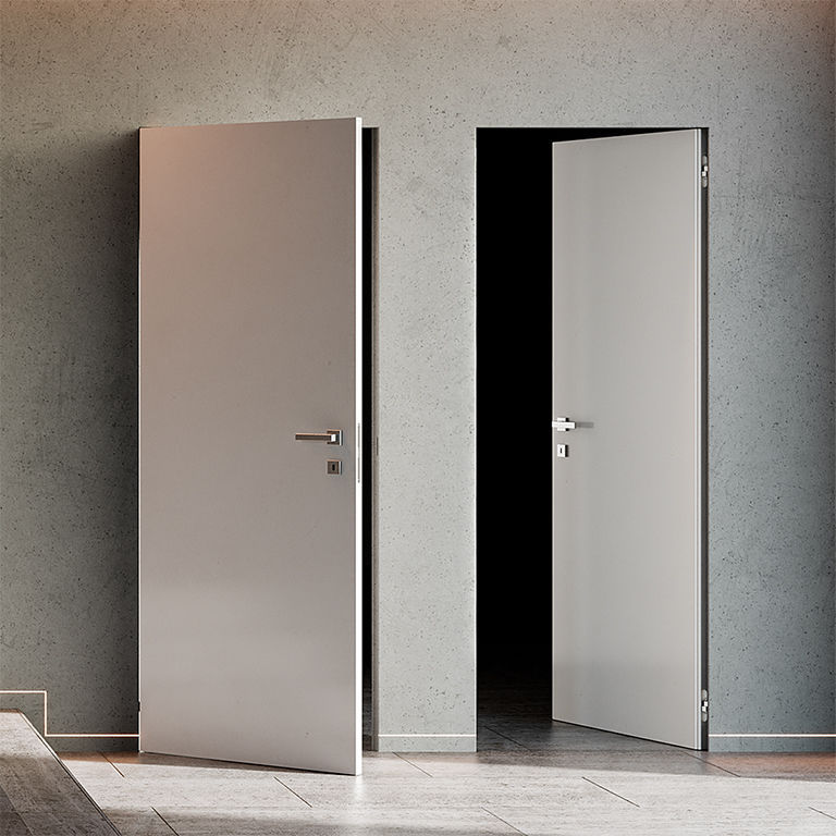 Telaio e porta XREVERX Singolo (L=800/H=2100) con serratura magnetica con foro chiave