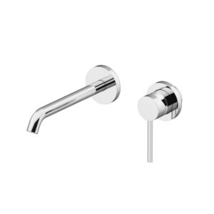 Circle Two miscelatore lavabo a parete cromo incasso incluso